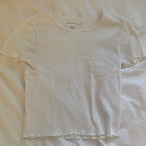 XS american eagle waffle tank